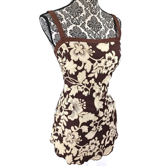 AMICA Overskirt Floral One Piece Swimsuit 12 - Picture 2 of 4